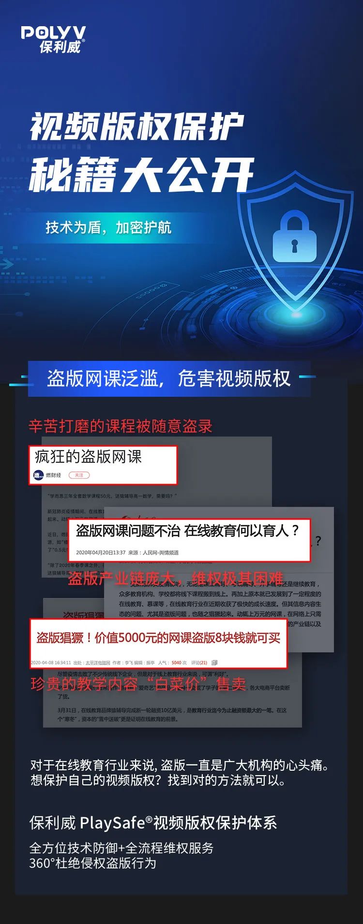 知識產(chǎn)權(quán)日丨保利威視頻版權(quán)保護(hù)秘籍大公開